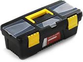 Utoolmart 12-inch Tool Box, Plastic Toolbox with Removable Tool ...