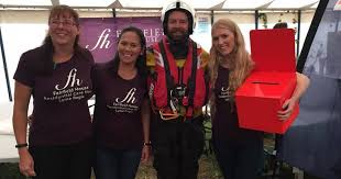 Care home team raises more than £1,000 for lifeboats