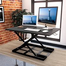 Die schubladen lassen sich nach bedarf links oder. Hohenverstellbarer Schreibtischaufsatz Von 1home Ergonomischer Burostuhl Org