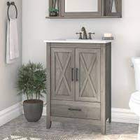 A bathroom with metal towel racks, shower fixtures and hardware might benefit more from an all dark vanity that features its own metallic fixtures and bathroom faucets. Buy Bathroom Vanities Vanity Cabinets Online At Overstock Our Best Bathroom Furniture Deals