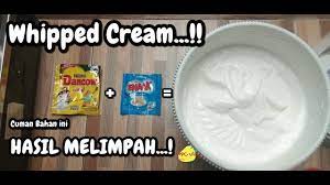 Asahid tehyung 851.390 views8 months ago. Murah Dan Gak Ribet Cara Buat Sendiri Whipped Cream Dirumah Hasil Melimpah Youtube