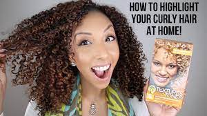 Maybe you would like to learn more about one of these? How To Highlight Curly Hair At Home Clairol Professional Textures Tones Biancareneetoday Youtube