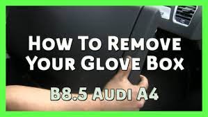 How To Remove Your Glove Box Audi A4 B8 B8 5 2008 2014 Wolf Auto Parts Audi A4 Audi How To Remove
