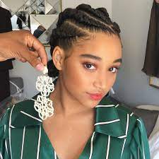 13 Times We Took Amandla Stenberg S Picture To Our Hairstylist Natural Hair Styles Hair Styles Braided Hairstyles