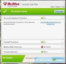 Every time your computer is at risk, the tool would let you know and recommend measures. Download Mcafee Security Scan Plus For Windows 10 8 7 Latest Version 2020 Downloads Guru
