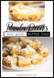 There's no holiday paula deen loves better than christmas, when she opens her home to family and friends, and traditions old and new make the days merry and bright. Paula Deen S Ooey Gooey Butter Cake