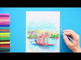 How To Draw Shikara Dal Lake Srinagar Youtube Drawings Drawing Tutorial Srinagar Dal lake, shankaracharya hill, mughal gardens. how to draw shikara dal lake srinagar