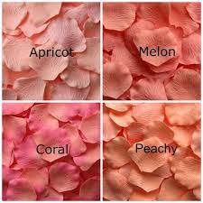 Peach Silk Rose Petals 300 Petals Etsy Fake Rose Petals Flower Girl Petals Silk Rose Petals
