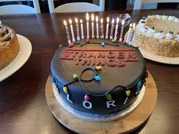 Stranger Things Cake For My Birthday Harry Potter Birthday Cake Halloween Themed Food Billie Eilish Birthday
