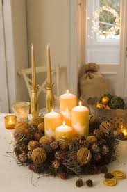 Advent Gyertyafenyben Christmas Centerpieces Christmas Advent Wreath German Christmas Traditions