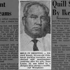 Edward Baugh held in shooting.