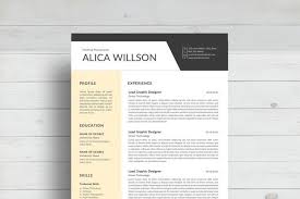 Colored Resume Template Word Resume By Linzo91 Resume Template Word Resume Template Good Resume Examples