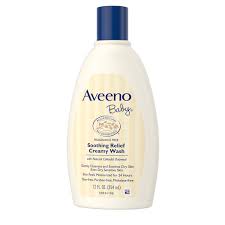 Baby health beauty buy online & pick up in stores all delivery options same day delivery include out of stock baby bath wash baby eczema treatment baby lotions. Aveeno Baby Soothing Hydration Creamy Bath Wash Oatmeal 12 Fl Oz Walmart Com Walmart Com