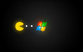 Pacman Wallpaper 73 Pictures Widescreen wallpaper of a large pacman level. pacman wallpaper 73 pictures