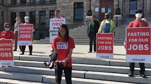 Java moss/java ferns in victoria? B C Hotel Workers Hold Hunger Strike Outside Victoria Legislature For Job Security