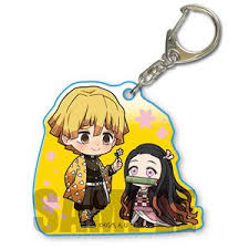 Demon slayer nezuko x zenitsu. Nezuko To Issho Acrylic Key Ring Demon Slayer Kimetsu No Yaiba Zenitsu Nezuko Anime Toy Hobbysearch Anime Goods Store