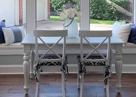Richly grained rubberwood is a durable hardwood, ensuring that this table will be around long enough. 12 Best Coastal Farmhouse Dining Tables Thetarnishedjewelblog