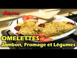 Omelette Jambon Fromage Et Legumes Omelette Ham Cheese And Vegetables Youtube Omelette Jambon Jambon Jambon Et Fromage