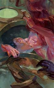 Beautiful Concept Art By Kai Carpenter Cruzine Pintura De Amor Pinturas Dibujos