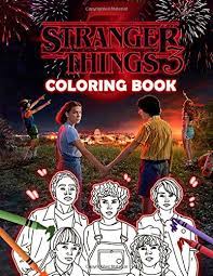 Stranger things coloring pages for kids 800×1035 extraordinary picture ideas visual arts demogorgon. Stranger Things 3 Coloring Book Stranger Things Season 3 Coloring Book Based On 2019 Tv Series Buy Online In Angola At Angola Desertcart Com Productid 164237934