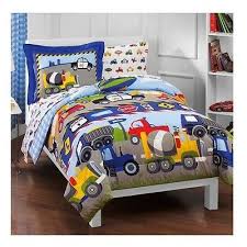 Financing options & free shipping available! Toddler Boy Comforter Set 5 Piece Twin Kids Bedroom Tractors Cars Bedding Sheets Ebay