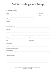 Each receipt form is available in two versions: 21 Free Cash Receipt Templates Word Excel And Pdf