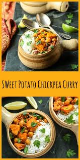 Pin By Cooking With Karli On Food Sweet Potato Chickpea Curry Curry Recipes Chickpea Curry