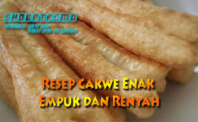 Kemudian ulek hingga rata dan halus. Resep Cakwe Enak Empuk Dan Renyah Shobatasmo
