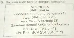 Lamuk (lampu anti nyamuk) dengan ekstraksi kulit langsat yang mengandung triterpenoid, flavonoid, dan. Soal Nomer 15 Ada Diatas15 Penjelasan Isi Kalimat Nomor 3 Yg Tepat Pada Iklan Tersebut Brainly Co Id