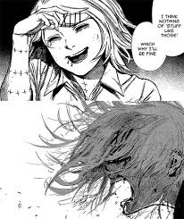 Anime mangas dibujos anime manga citas para fotos tokyo ghoul susuya expresiones anime imagenes instagram anime de perfil runas fotos amigas tu quer o meu lollipop? If Something Happened To Shinohara San I M Sure You Ll Regret It Suzuya Juuzou In Chapter 107 Vs Chapter 1 Tokyo Ghoul Manga Tokyo Ghoul Anime Tokyo Ghoul