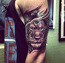 Powerful Lion Inner Arm Tattoos Lion Tattoo Tattoos Inner Arm Tattoos