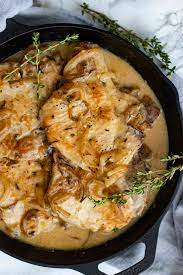 Stir in garlic, salt, oregano, basil and pepper. Smothered Pork Chops Dinner Then Dessert