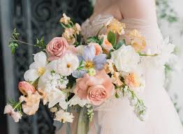 From dusty rose to cascading greenery, these bouquets burgeon with romance. 15 Gorgeous Spring Bridal Bouquets The Wedding Guys