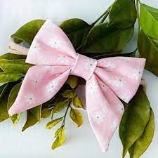 Fairy Floss Pink Floral Baby Bow Headband Or Clip Kids How Divine