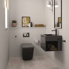 The best place to use it is on the walls but it will also look g long subway tile, gray grout, with niche. White Bathroom Tiles Ideas Inspiration And Must Haves Direct Tile Warehouse