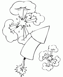 President trump is helping plan what will be the nation's biggest fourth of july celebration in years, if not ever. Printable Fireworks Coloring Pages Coloring Home