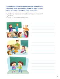 Tus libros de texto en internet. Expresar Sentimientos Y Emociones Civica 1ro Bloque 5 Apoyo Primaria