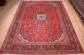 Oriental collection bidjar teppich zeynal premium collection rot. Perser Teppich Kaschan Wollteppich Rot