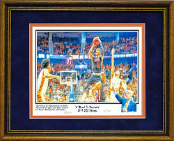 A Month to Remember Riggins framed print