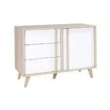 Maybe you would like to learn more about one of these? Commode 1 Porte Et 3 Tiroirs De La Collection Malmo Meuble Design