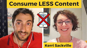 Consume LESS Content: With Writer, Kerri Sackville