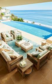 16 Awesome Pool Furniture Ideas Beach House Interior Beach House Design Dream Beach Houses