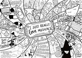 Musical instruments coloring page have fun coloring the musical instruments! Printable Colouring Sheets The Stagey Couple