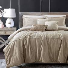 Find great prices on royal court comforter sets and other sales on shop real simple. Wpm 6 Piece Taupe Gold Comforter Set Luxury Royal Bedding Bed In A Bag With Shams Decorative Pillows Olivia
