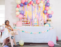 Birthday Party Ideas For Mom From Daughter Magical Unicorn Birthday Party Parties Sandy A La Mode Unicorn Birthday Parties Birthday Parties Unicorn Birthday