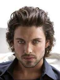Young Men Curly Hairstyle In Medium Wavy Hair Men Thick Hair Styles Curly Hair Men