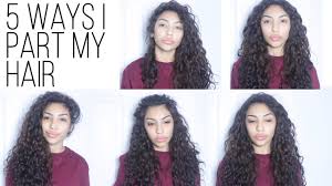 5 Ways To Part Your Hair Curly Penny Curly Hair Styles Natural Curls Hairstyles Curly Hair Styles Naturally