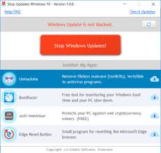 Free Update Blocker Tools To Stop Automatic Windows 10 Updates Windows 10 Antivirus Program Windows