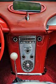 1958 corvette tail lights, coves. 1958 Corvette Interior Photograph By Mike Martin