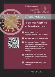 Haciendo click en el botón puedes elegir el lugar, día y hora para hacerte tu. Covid 19 Tests In Unserer Apotheke Apotheke Am Alten Markt